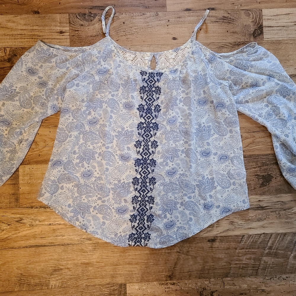 Jolt sheer shirt